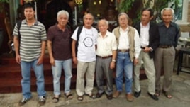 Các thành viên nhóm Văn đoàn Độc lập Việt Nam tại Sài Gòn.