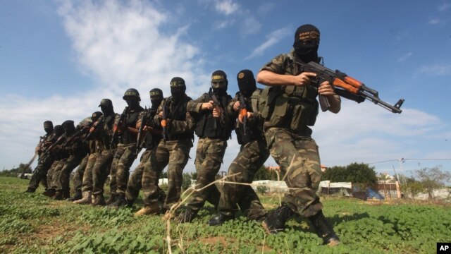  Hamas cai trị dải Gaza và muốn thành lập một quốc gia Hồi Giáo trên toàn cõi Gaza, Bờ Tây và Israel. 