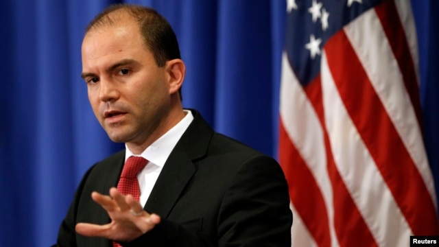 Ông Ben Rhodes, Phó Cố vấn An ninh Quốc gia Mỹ.