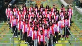 Kelompok paduan suara anak Indonesia 'The Resonanz Children Choir' di AS (foto/dok: TRCC)