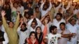 Pakistan Sharif Supporters Elections. May 11, 2013.