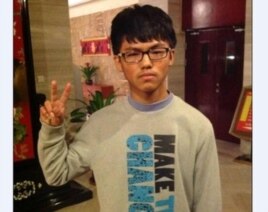 甘肃省张家川县初中学生杨辉（来自互联网）