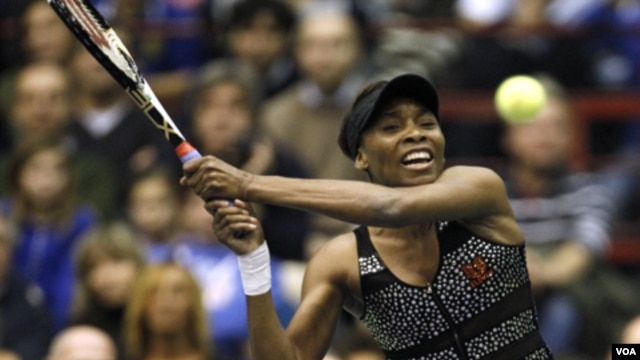 Venus Williams memutuskan mundur dari sejumlah pertandingan karena cedera punggung  (foto: dok).