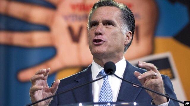 Una encuesta dio el mes pasado a Romney el 26 por ciento de las intenciones de voto entre los hispanos.
