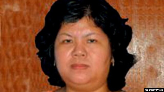 Bà Trần thị Thúy, nhà hoạt động đấu tranh cho quyền lợi đất đai của người dân