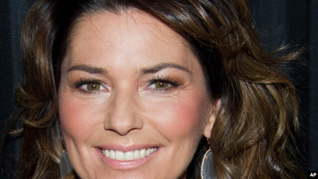 Country star Shania Twain, May 5, 2011.