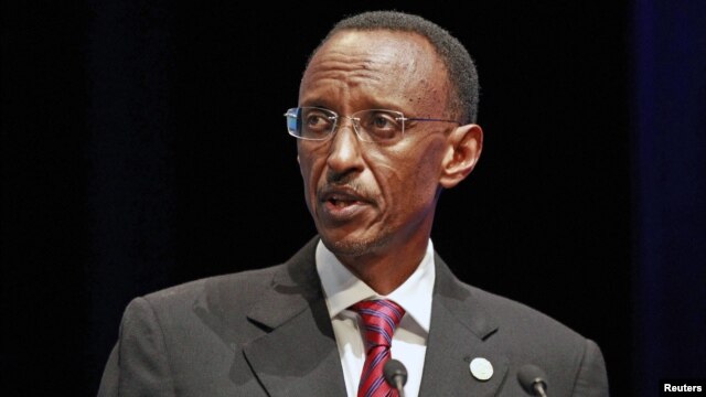Rwanda's President Paul Kagame, October 26, 2011.