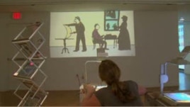 Artisphere, in Rosslyn, Virginia, offers art displays and workshops where participants create their own art.