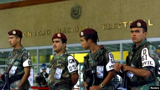 Las ferias electorales estarán custodiadas por el Comando Estratégico Operacional de la Fuerza Armada Nacional Bolivariana.