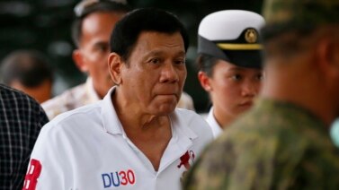 Tổng thống Philippines Rodrigo Duterte.