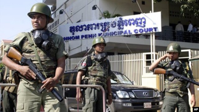 The youth leader, Soung Sophoan, said he hoped the court will prove neutral in the case.