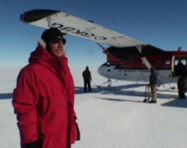 In 2008, expedition leader Robert Bindschadler was the first to set foot on the Pine Island Glacier ice shelf.