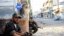 Chiến binh của Quân đội Syria Tự do trên đường phố thị trấn Qusair gần thành phố Homs, phía bắc Syria, ngày 5/5/2013.