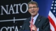 FILE - U.S. Secretary of Defense Ash Carter, pictured at a news conference during a NATO defense ministers meeting in Brussels, Feb. 11, 2016, won't include a China stop on his upcoming trip to Asia and the MIdeast.