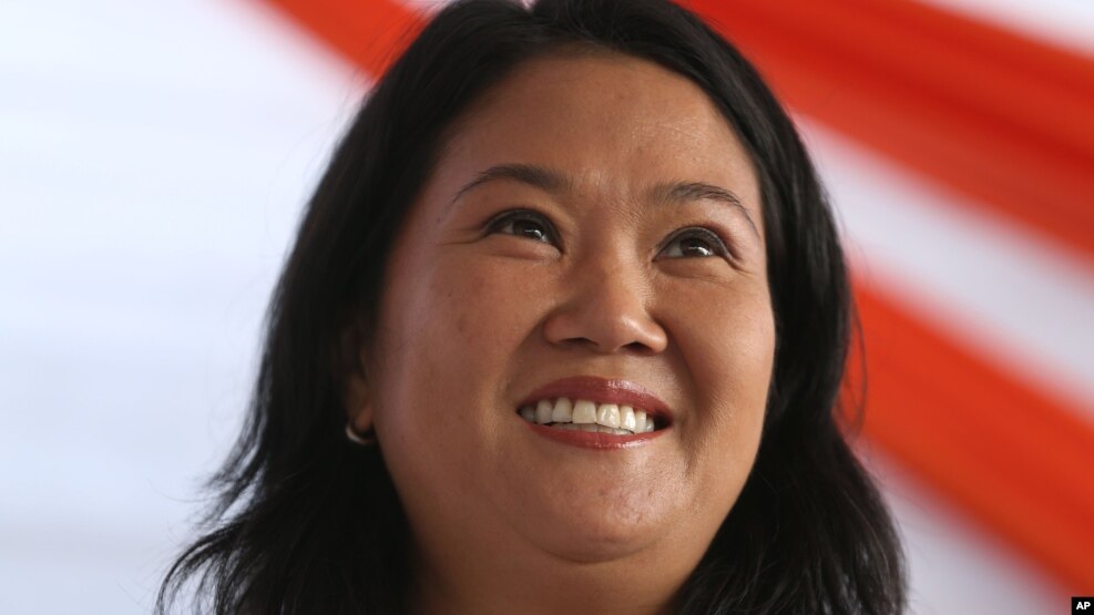 Keiko Fujimori compite por la presidencia del Perú con el economista de centroderecha Pedro Pablo Kuczynski en las elecciones del 5 de junio.