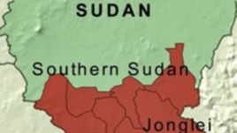 South Sudan map