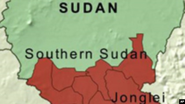South Sudan map