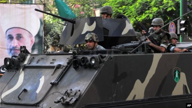 Tiga tentara Lebanon tewas dan lima lagi cedera dalam bentrokan hari Jumat dengan kawanan bersenjata di Lebanon timur laut (foto: dok). 