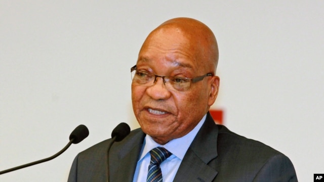 Le président Jacob Zuma a fait escale mercredi en Angola