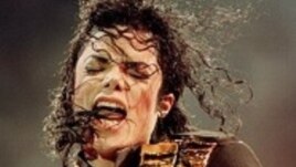Michael Jackson in concert in 1998