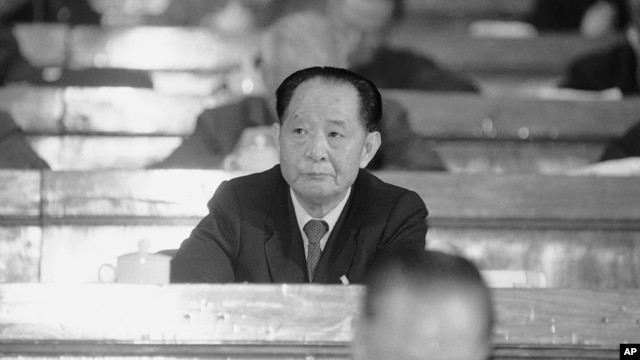 Cố Tổng bí thư Đảng Cộng Sản Trung Quốc Hồ Diệu Bang. (Ảnh chụp năm 1987).