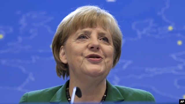 Kanselir Jerman Angela Merkel didesak parlemen Jerman agar mendorong demokrasi di Rusia dalam pertemuan di Moskow pekan depan (Foto: dok). 