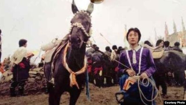 Tsering Tashi at a horse racing festival 