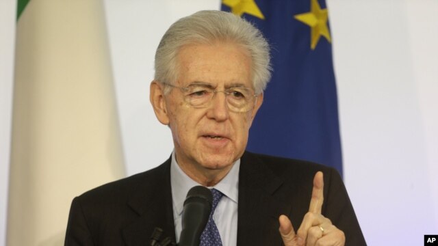 Italijanski premijer Mario Monti