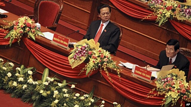 Chủ tịch nước Việt Nam Trương Tấn Sang và Thủ tướng Nguyễn Tấn Dũng