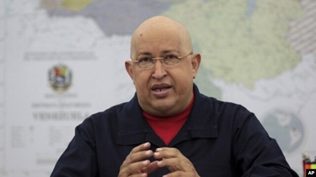 Venezuela's President Hugo Chavez (file photo)