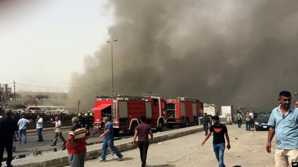 El peor de los ataques ocurrió en un área comercial de New Bagdad, un vecindario de mayoría chiita en la capital iraquí.