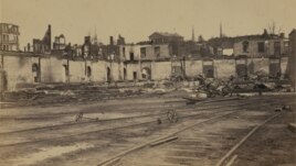 Civil War Destruction: Ruins of the Railroad Yards at Richmond