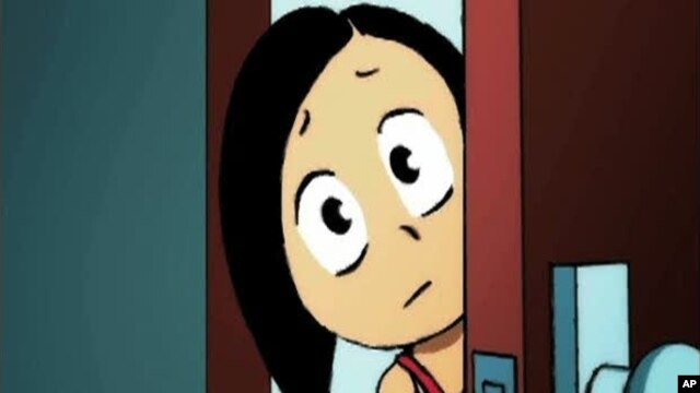Lebanese cartoon character Salwa encourages women to speak out against sexual harassment