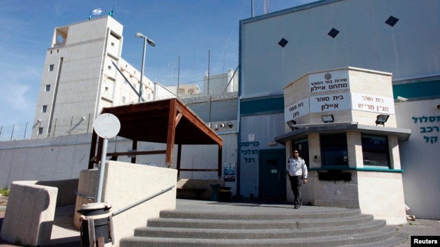 Israel's high-security Ayalon prison, where 'Prisoner X' Ben Zygier is alleged to have died, near Tel Aviv, Feb. 13, 2013.