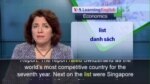 Phát âm chuẩn - Anh ngữ đặc biệt: How Competitive is Your Country? (VOA)