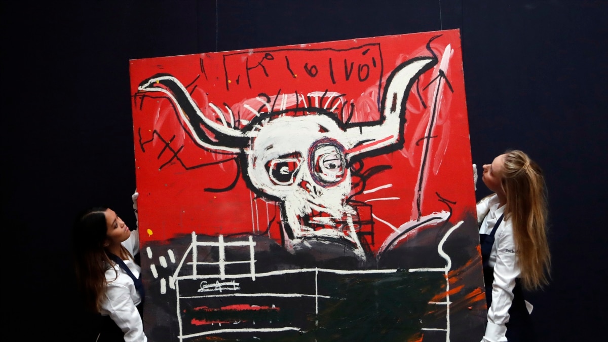 Yoko Ono S Basquiat Painting Sells For Nearly Million