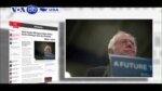 Ông Sanders sẽ ủng hộ bà Clinton nếu không được đề cử của đảng (VOA60)