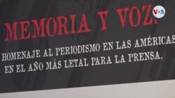 Memorial periodistas asesinados en las Américas 2022 