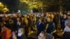 U Podgorici održan protest protiv usvajanja Zakona o predsjedniku