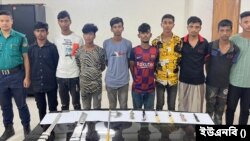 ছিনতাই ও ডাকাতির অভিযোগে গ্রেফতার ৯ জন 