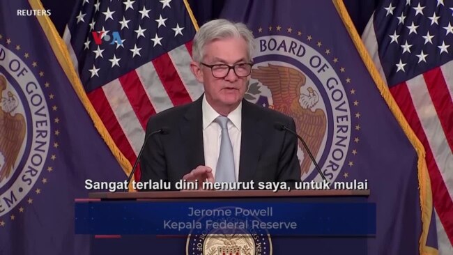 Kepala Bank Sentral AS: Belum Saatnya Jeda Kenaikan Suku Bunga