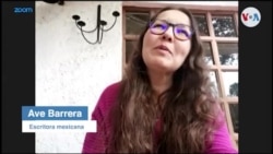 Ave Barrera, escritora mexicana.