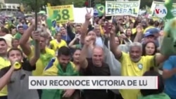 ONU reconoce victoria de Lula Da Silva y pide que las denuncias se hagan bajo la Constitución brasileña