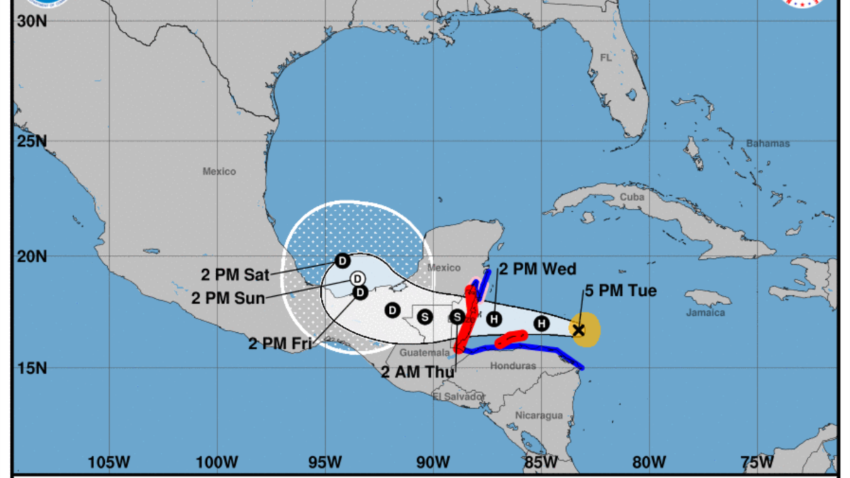 Tormenta tropical Lisa amenaza con convertirse en huracán en las