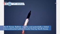 VOA60 World - North Korea Launches More Missiles
