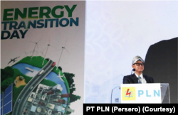 Direktur Utama PLN Darmawan Prasodjo mengatakan pihaknya melakukan sejumlah inisiatif dalam mendukung agenda dekarbonisasi. Salah satunya dengan memensiunkan PLTU dan gencar membangun pembangkit EBT. (Foto: Courtesy/PLN Persero)