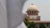 FILE - India's Supreme Court building is pictured in New Delhi, July 9, 2018. 