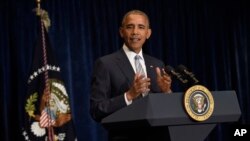 El presidente Barack Obama quien se encuentra en Vasovia, Polonia, habló el viernes, 8 de julio de 2016, sobre la matanza de policías en Dallas, Texas.