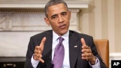 El presidente Obama reiteró que el empleo de armas químicas en Siria sería cruzar una "línea roja".