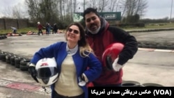 نازنین نوری و اردلان منصوریان، زوج معترض بازداشت‌شده در اکباتان